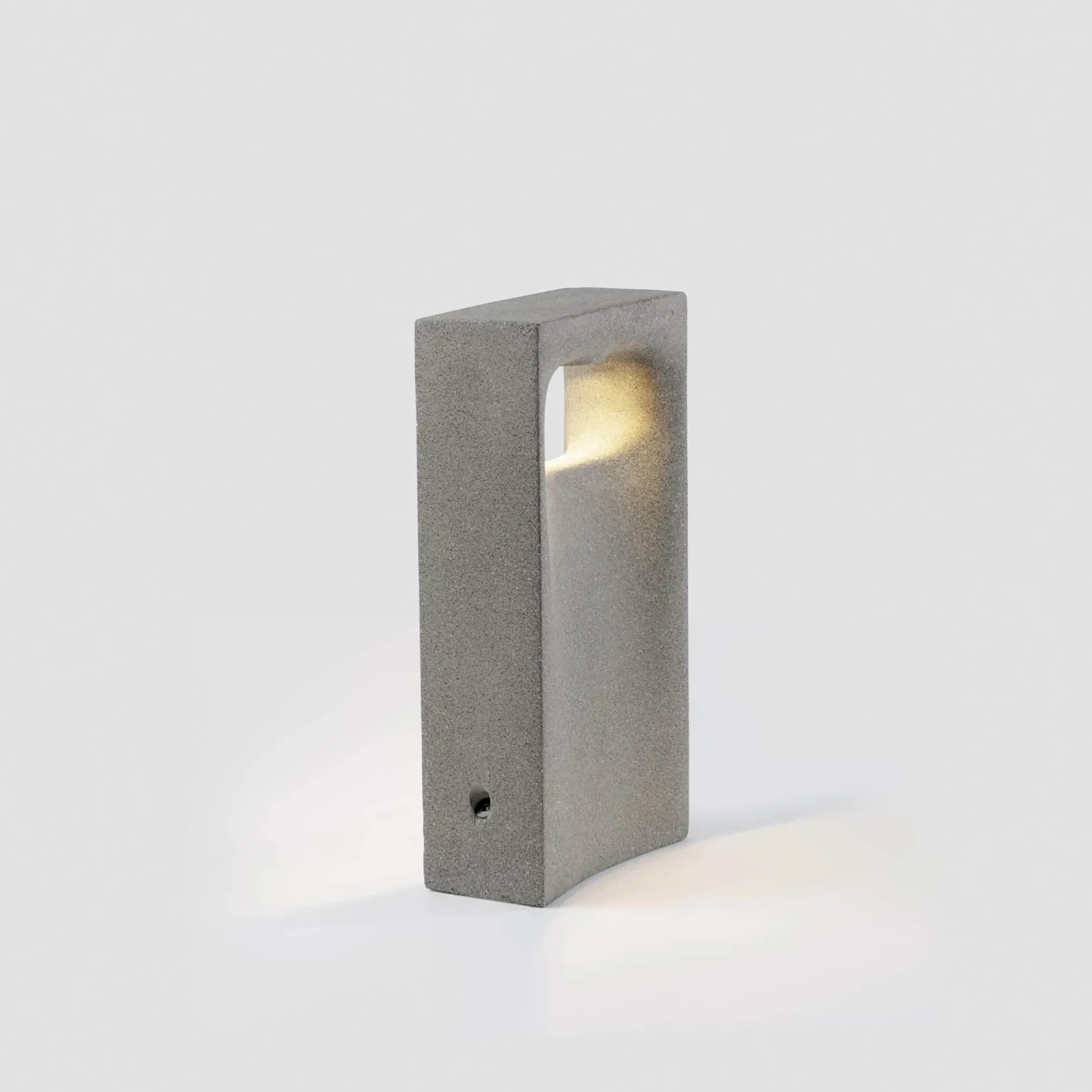 Glint post 400 | seaside concrete