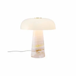 Glossy table mini | beige marble