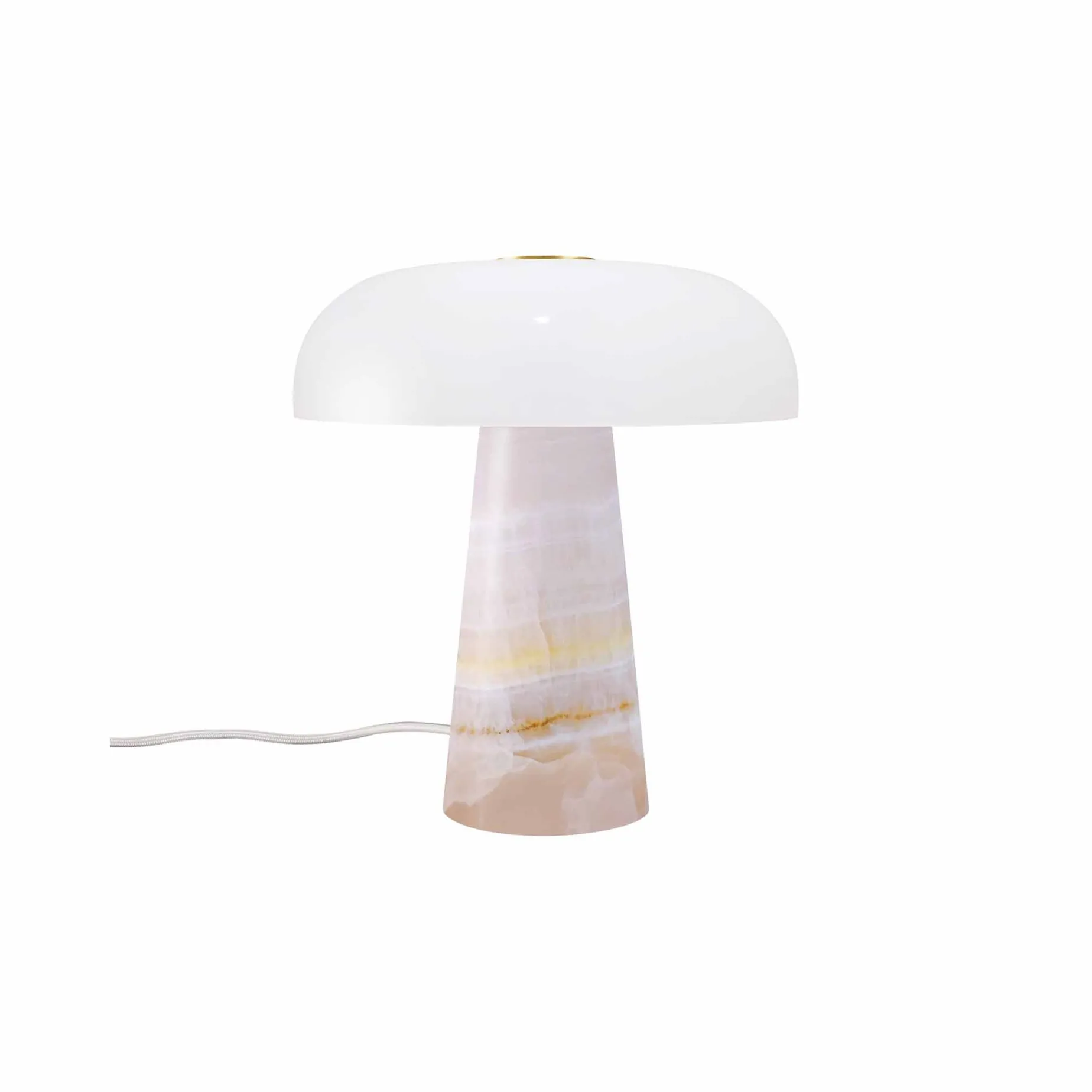 Glossy table mini | white marble