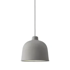 Grain pendant | bamboo fibers blue grey