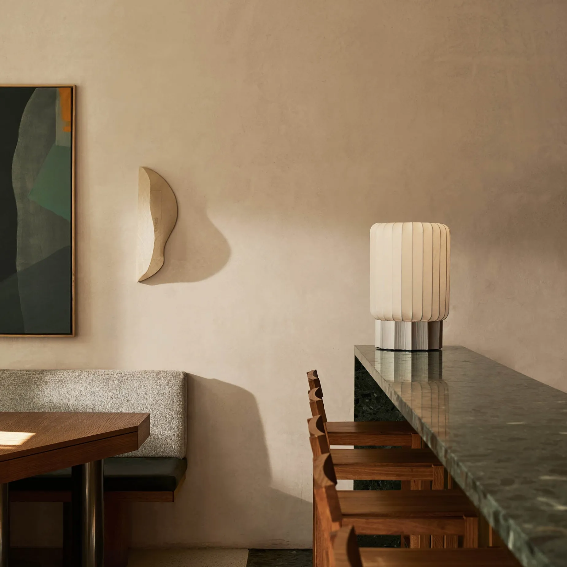 Half meter | cocoon and aluminium