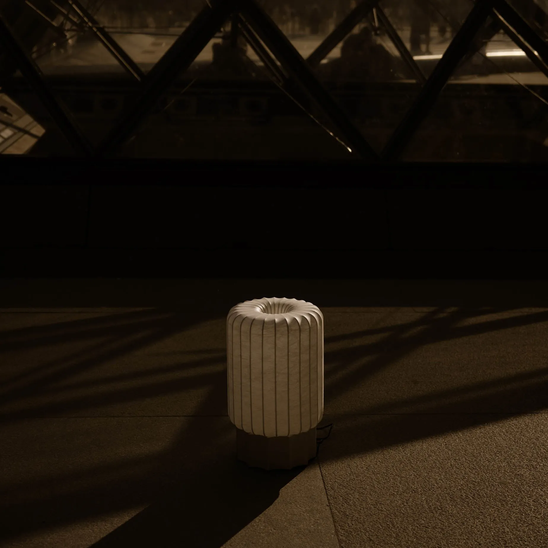 Half meter | cocoon and aluminium