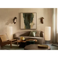 Half meter | cocoon and aluminium