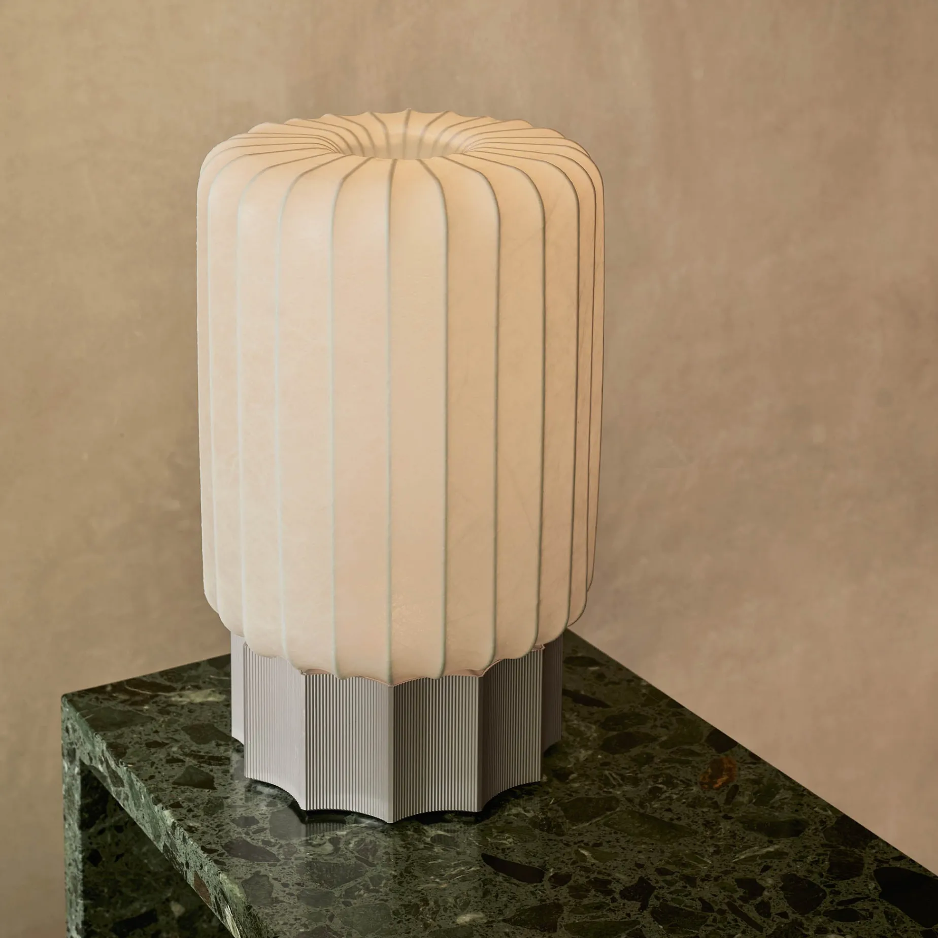 Half meter | cocoon and aluminium
