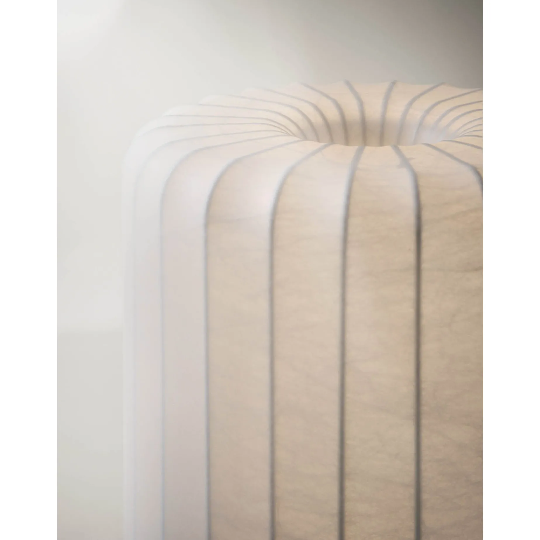 Half meter | cocoon and aluminium