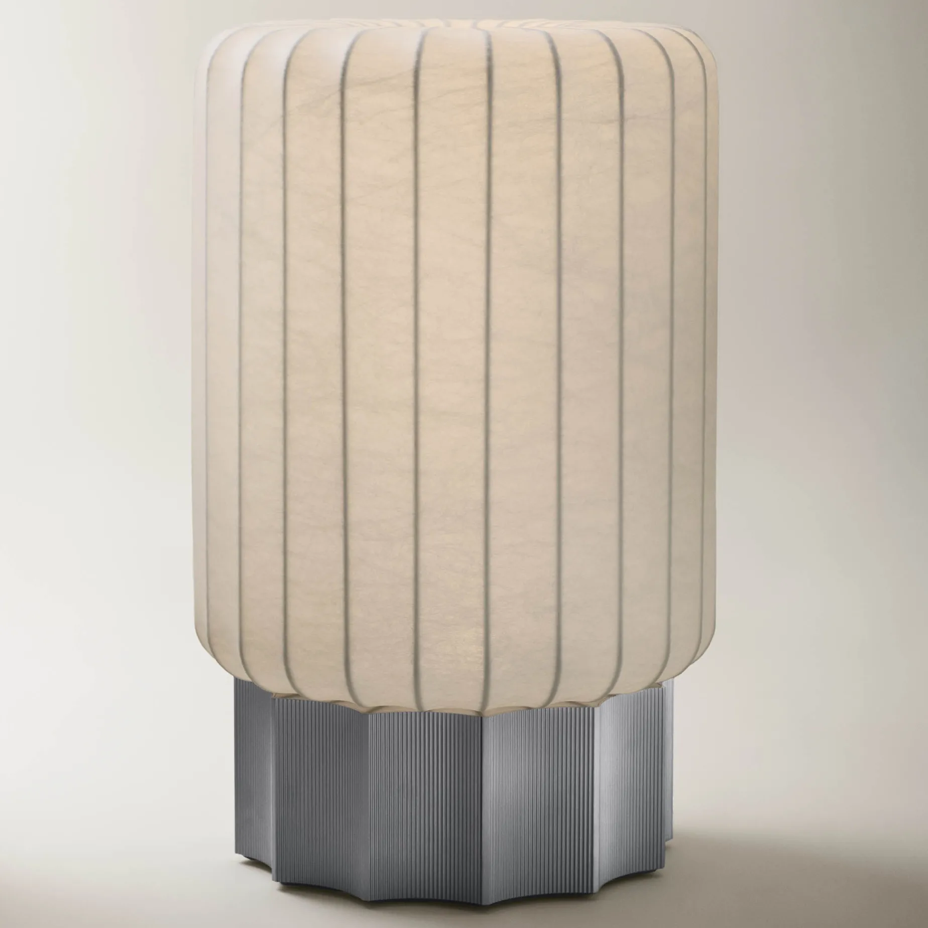Half meter | cocoon and aluminium