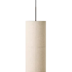 Hashira pendant ⌀18 | raw linen