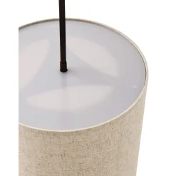 Hashira pendant ⌀30 | white linen