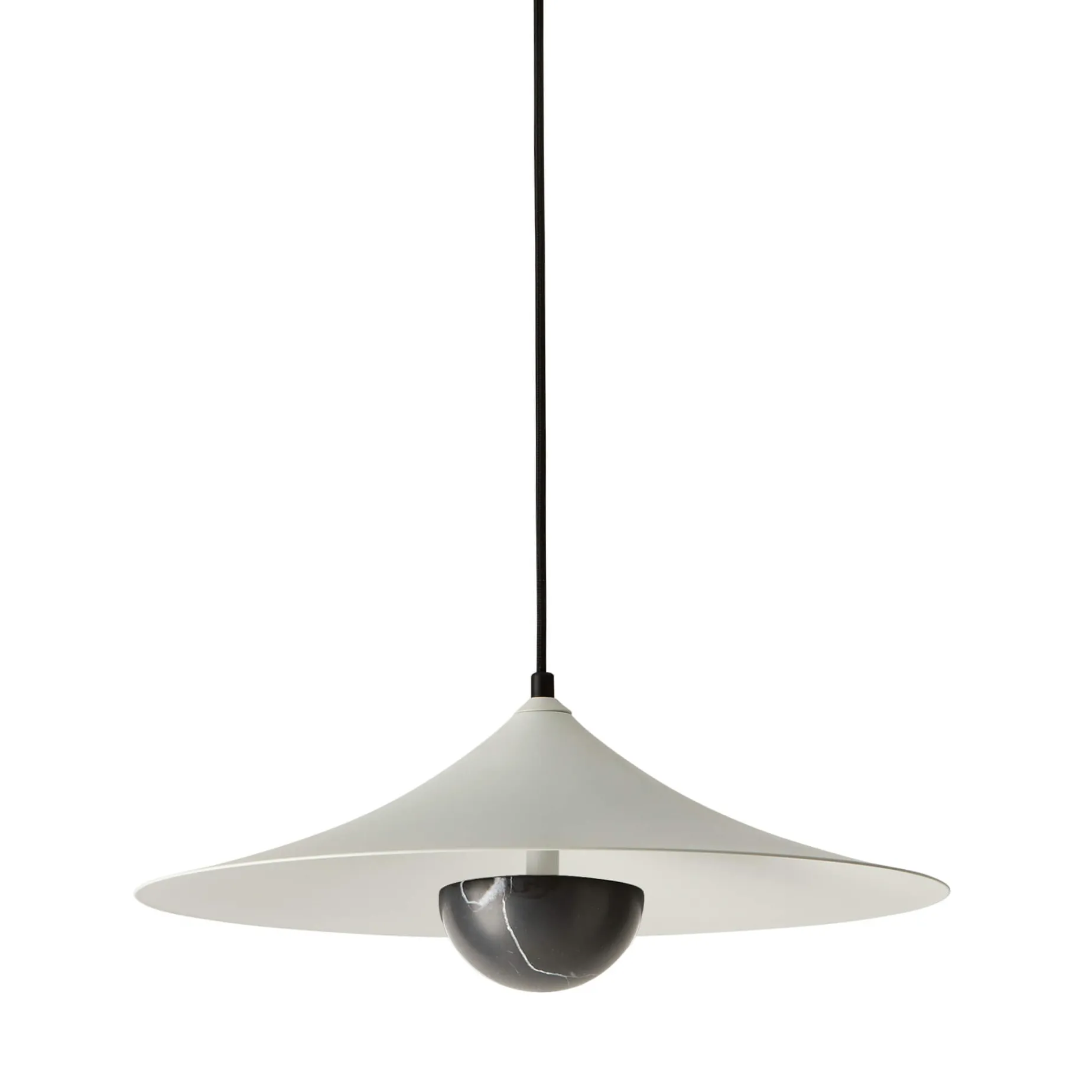 Hat ⌀40 pendant | matt white