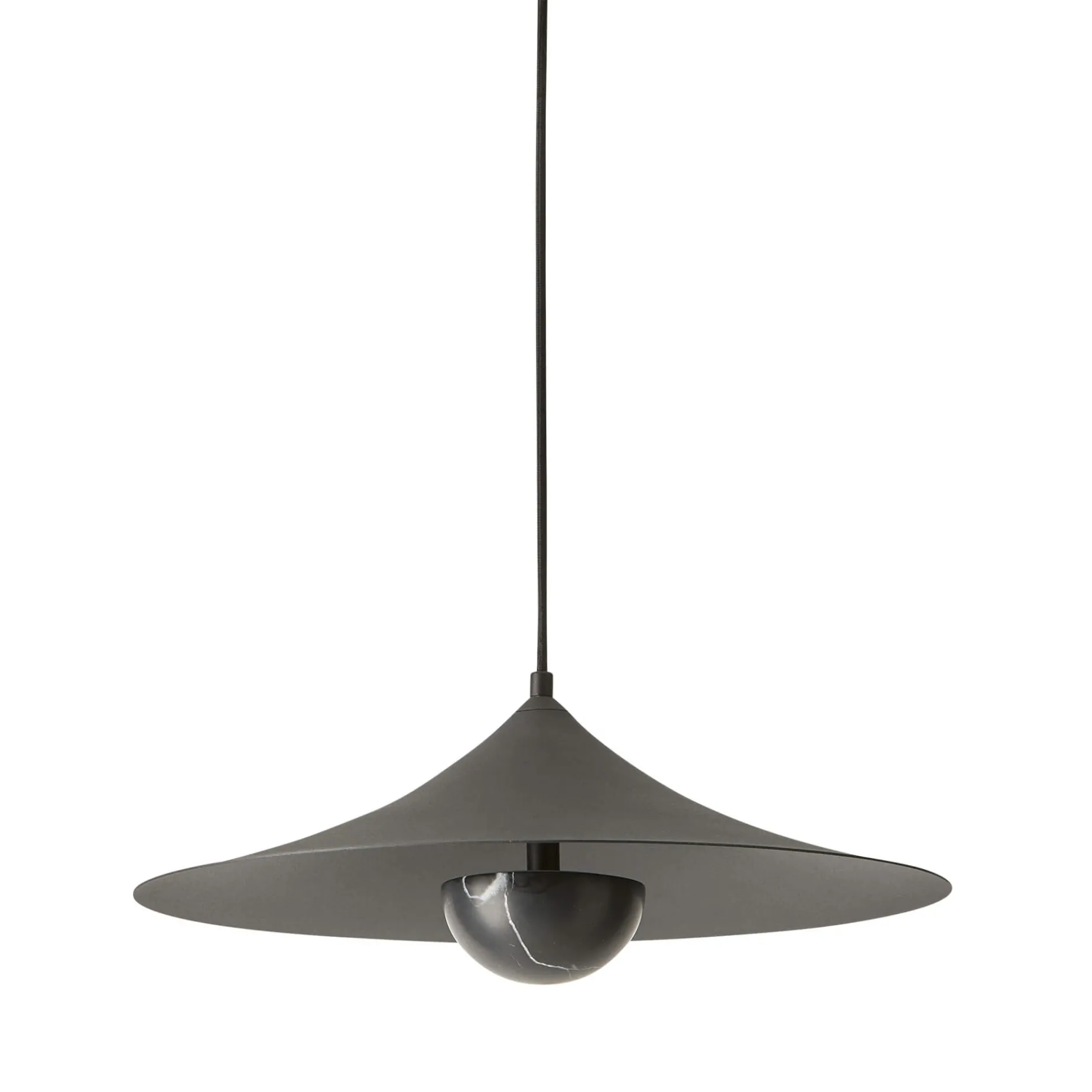 Hat ⌀40 pendant | matt white