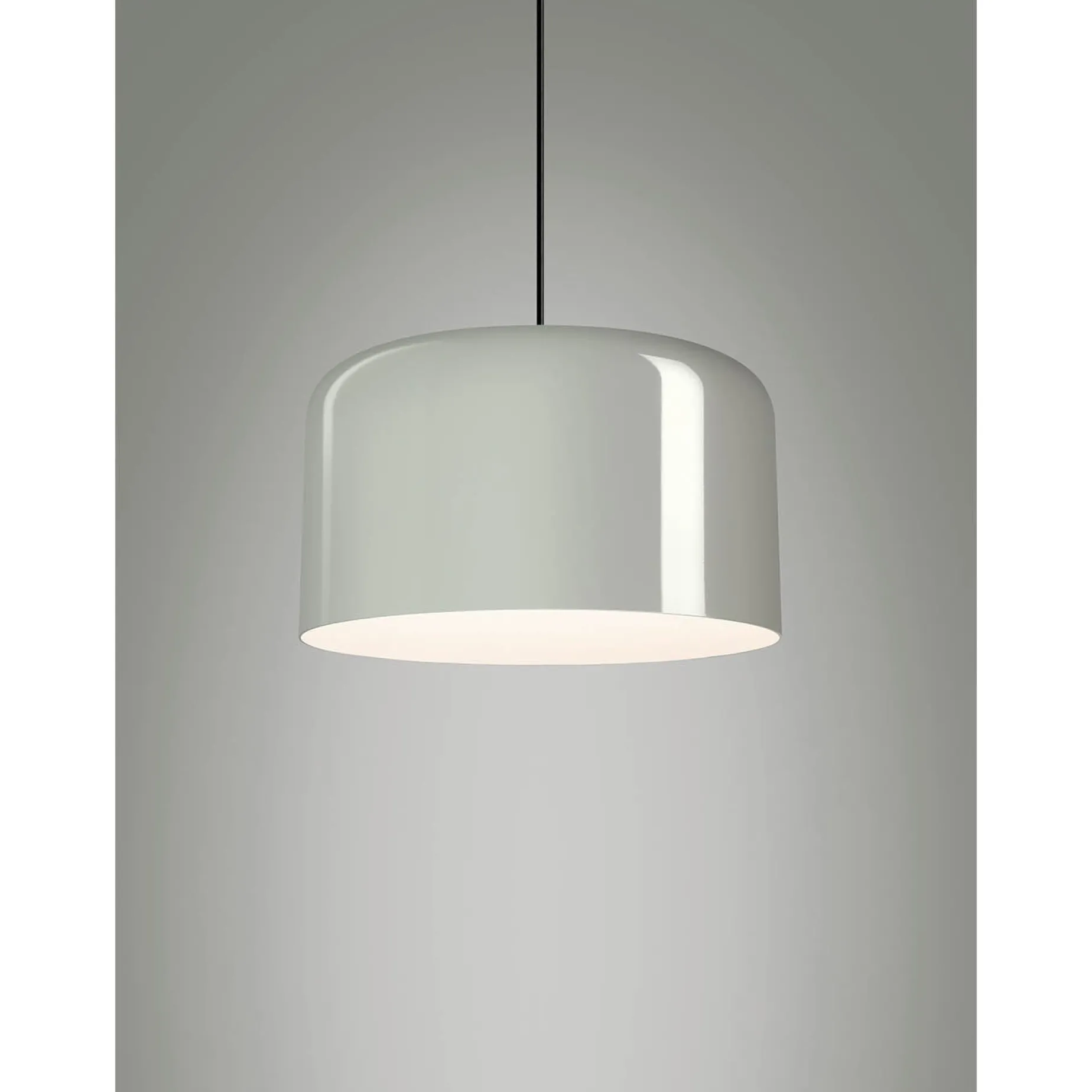 Hey Joe pendant | bright pebble grey