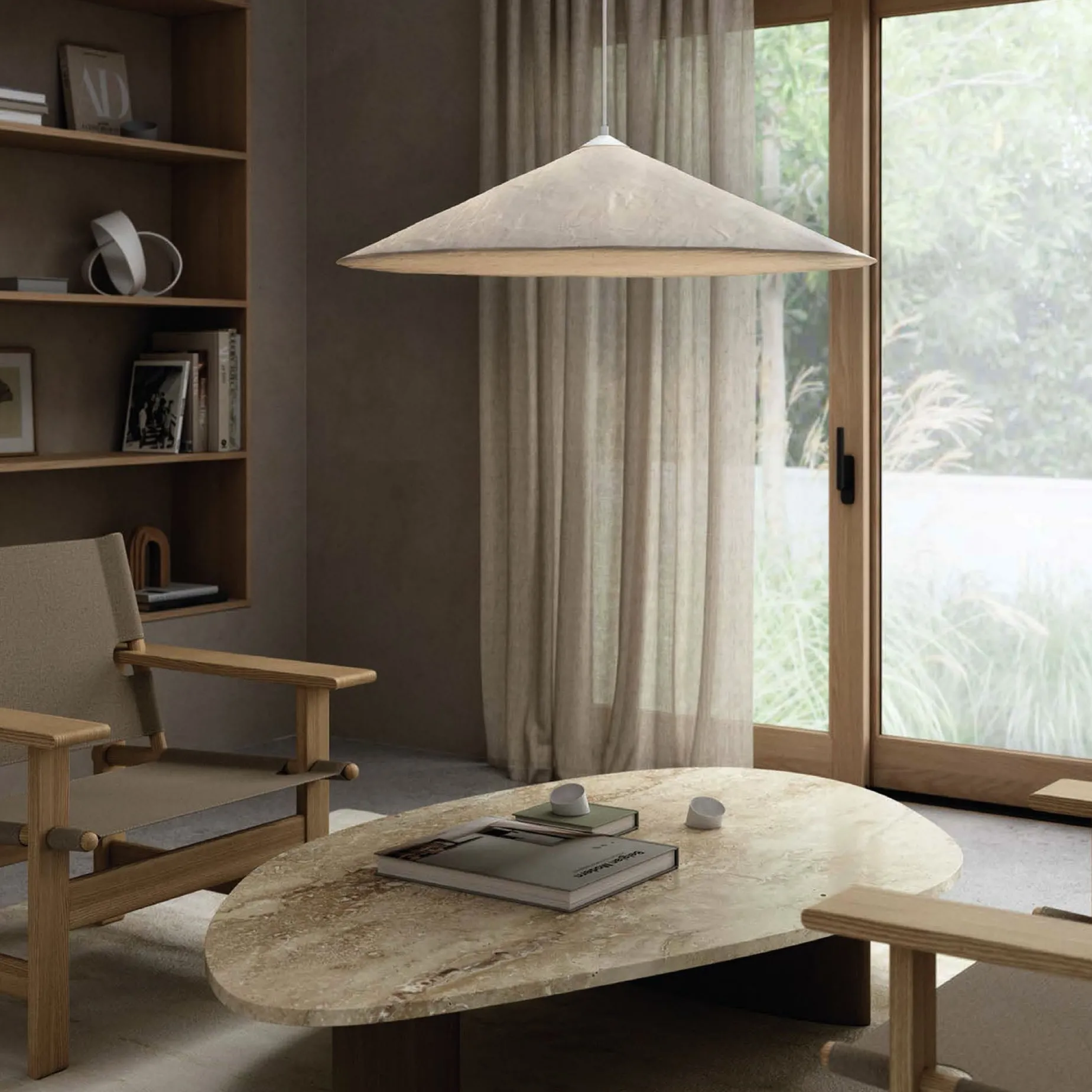Hill 55 pendant | white tyvek