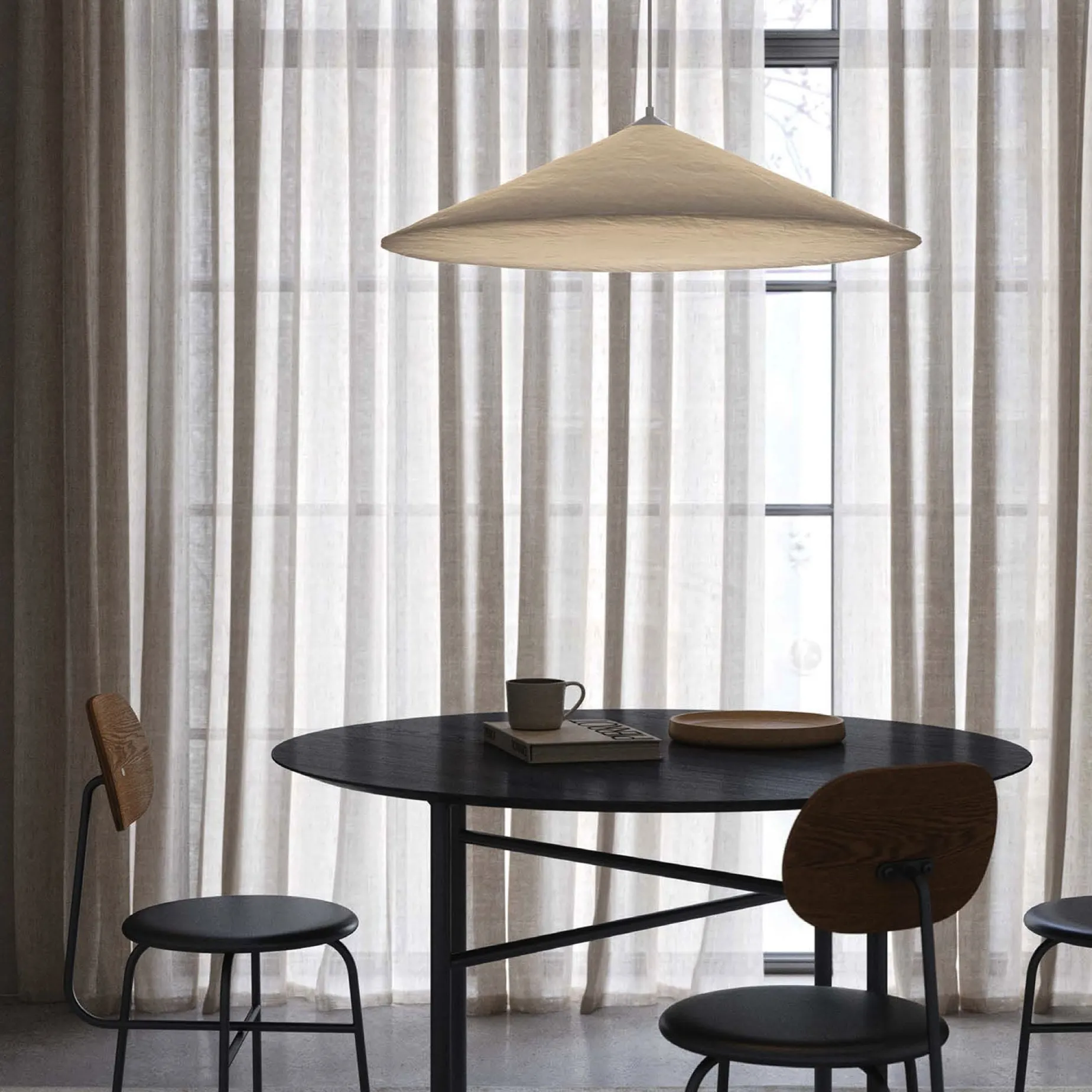 Hill 55 pendant | white tyvek
