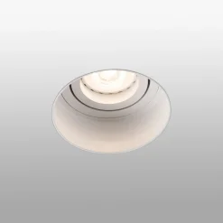 Hyde round trimless dir | white