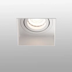 Hyde square trimless dir | white