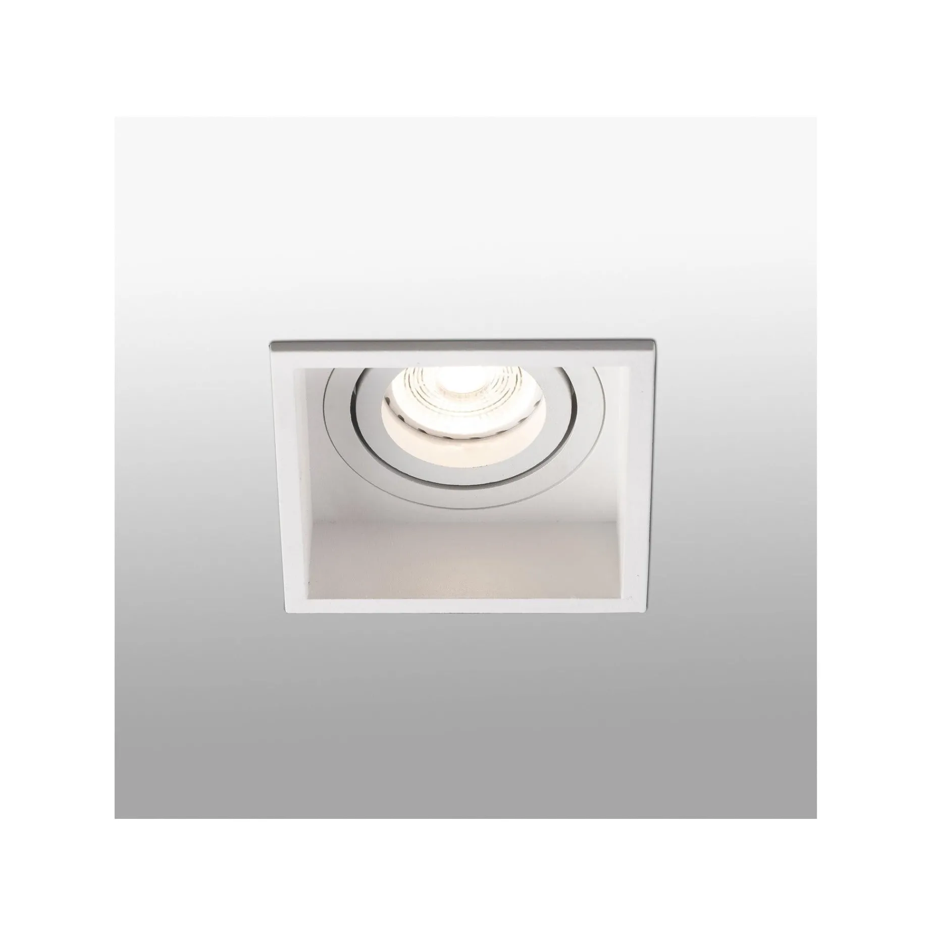 Hyde square trimless dir | white