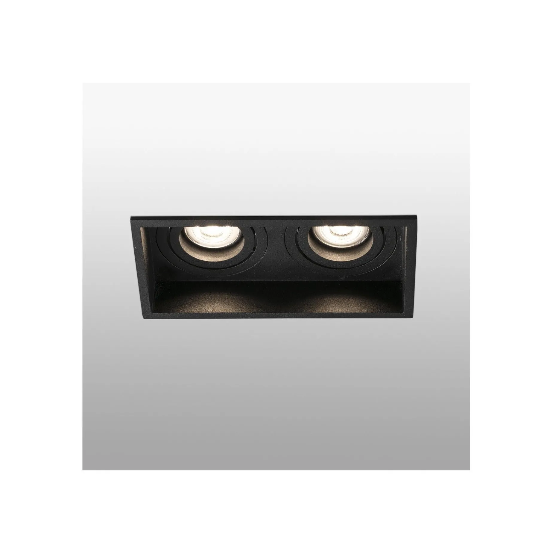 Hyde square trimless dir | white