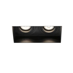 Hyde square trimless dir | white