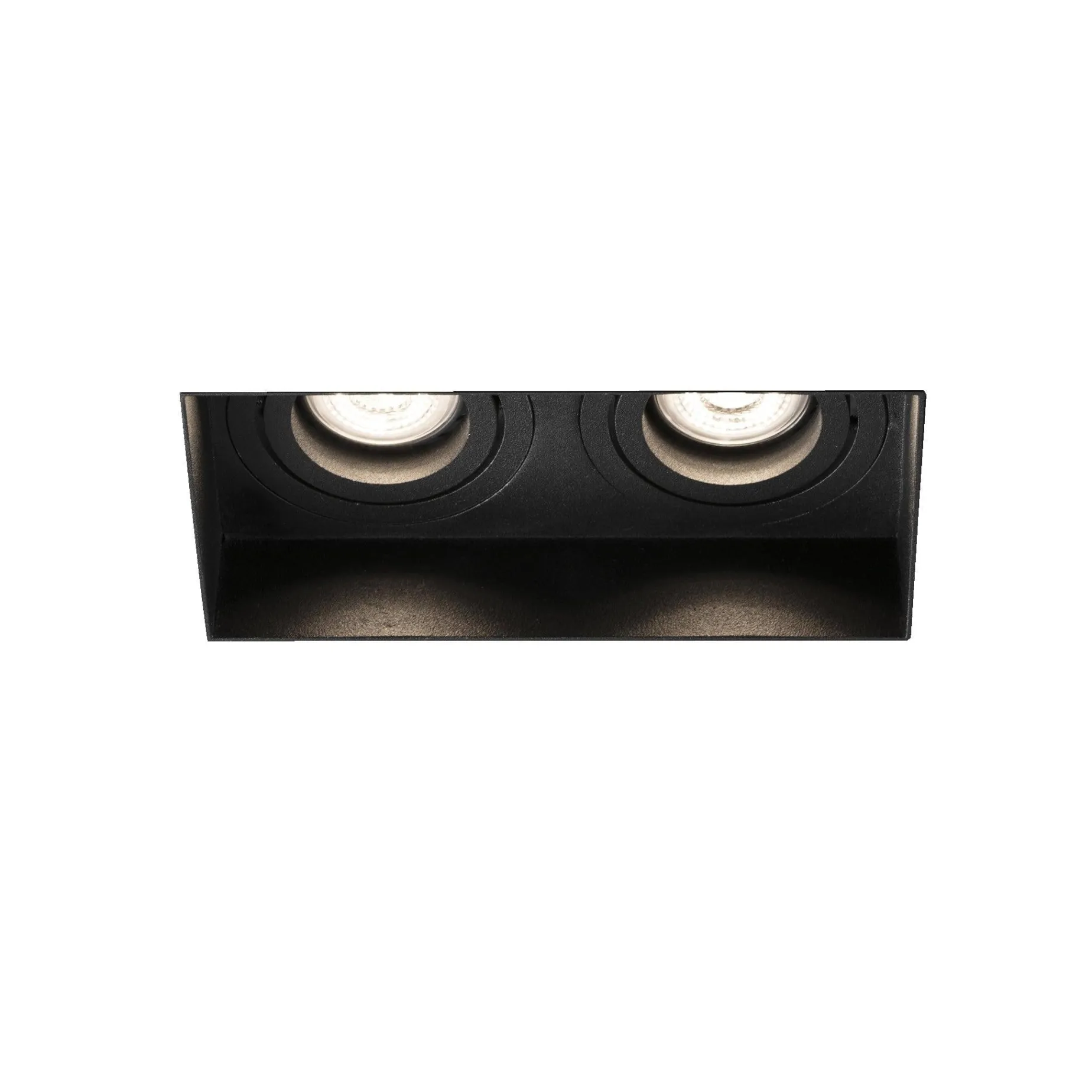 Hyde square trimless dir | white