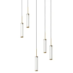 Ison pendant | aged gold