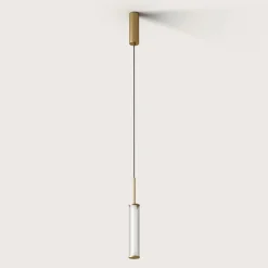 Ison pendant | aged gold