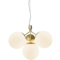 Ivona 4 | brass opal white