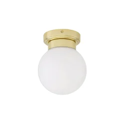 Jordan globe IP65 | polished brass