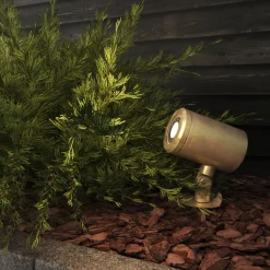 Jura spike spotlight | solid brass