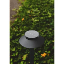 Justina spike garden solar | black