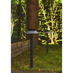 Justina spike garden solar | black