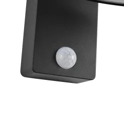 Justina wall solar | black