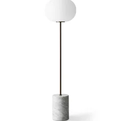 JWDA floor | carrara marble and bronzed brass