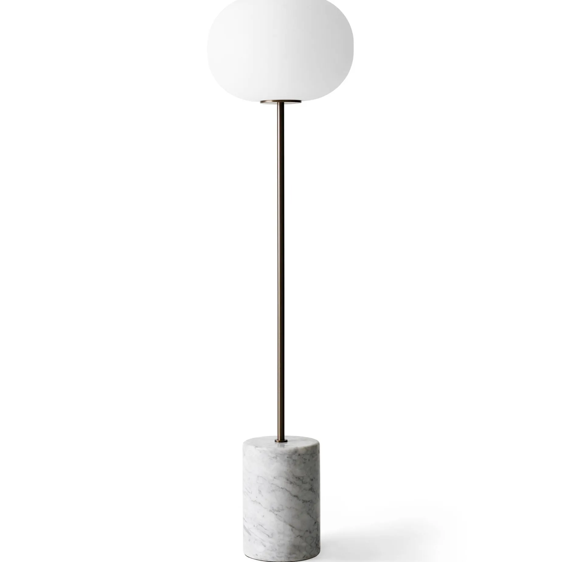 JWDA floor | carrara marble and bronzed brass