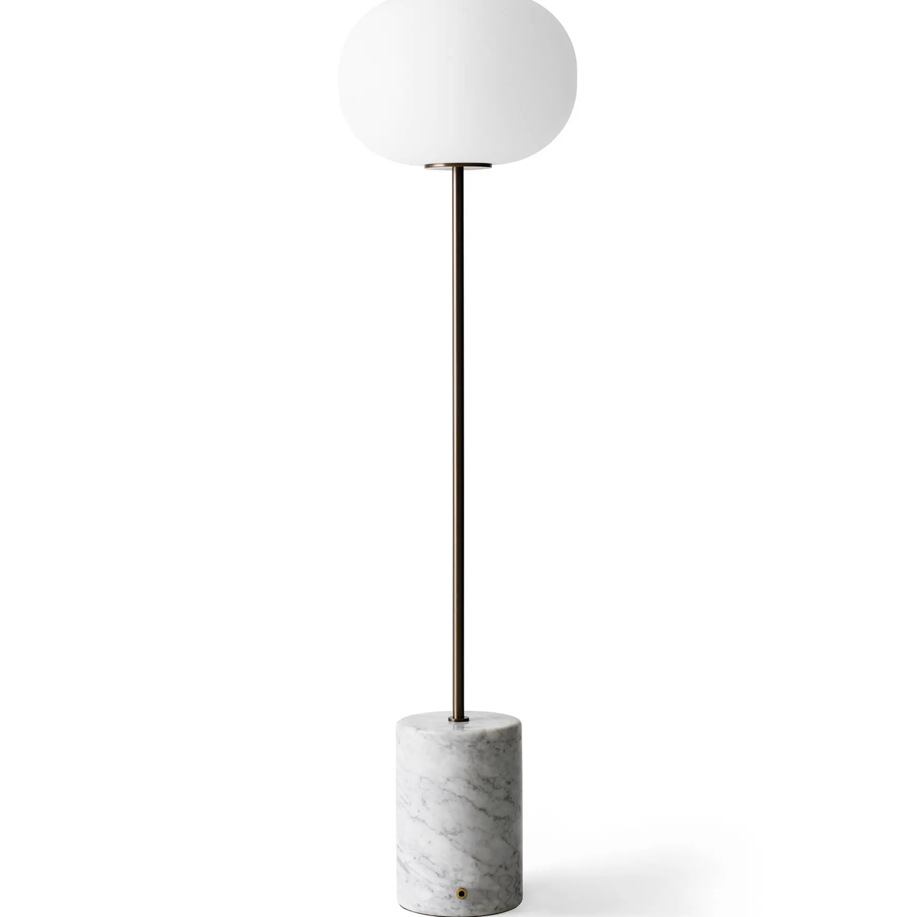 JWDA floor | carrara marble and bronzed brass