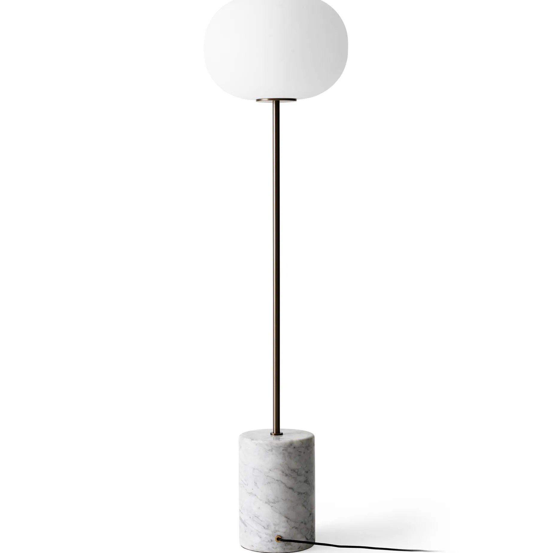 JWDA floor | carrara marble and bronzed brass