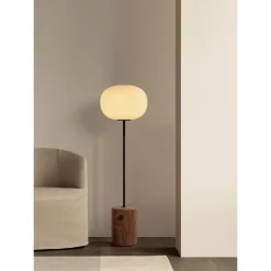 JWDA floor | travertine and brushed brass