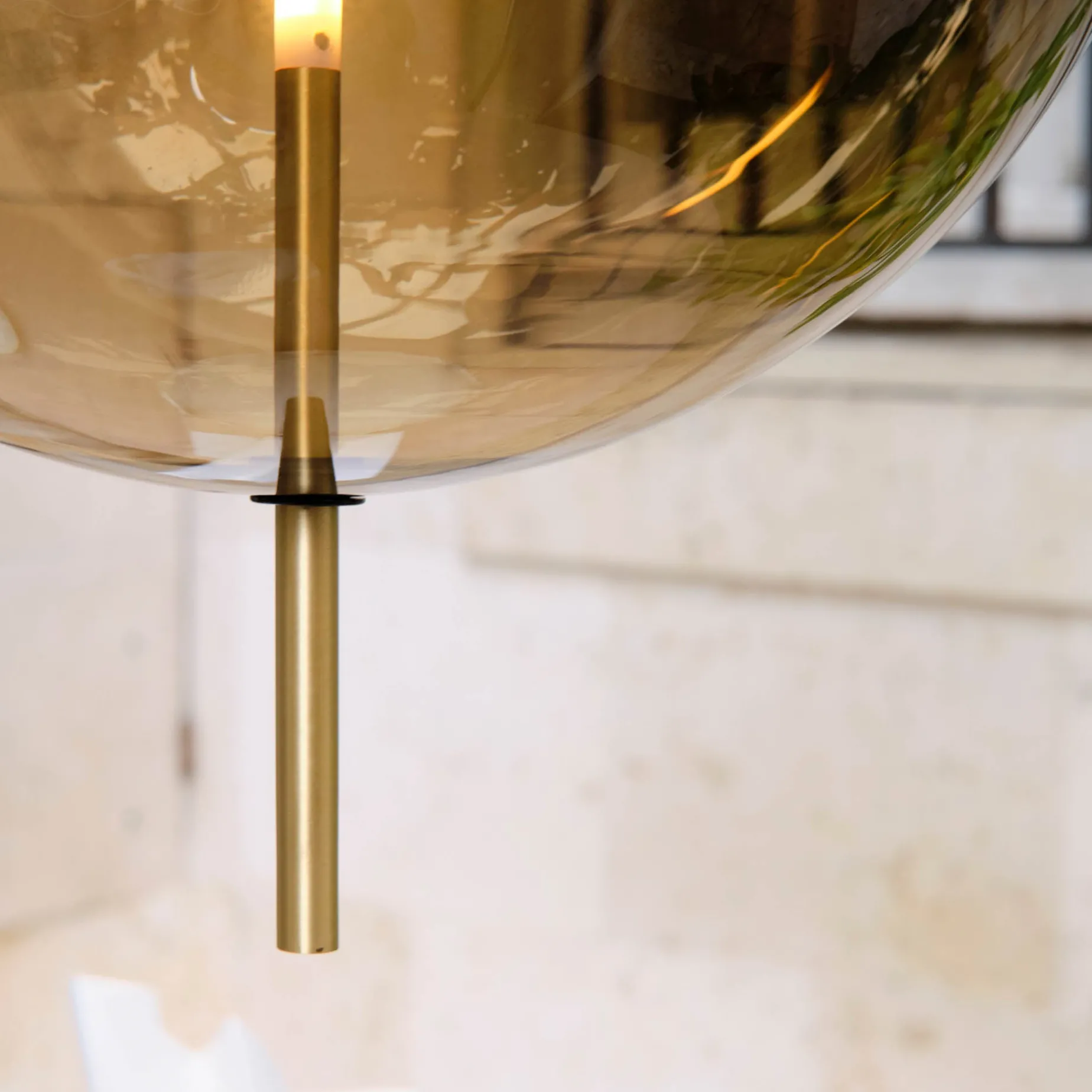 Kandinsky pendant ⌀45 | smoked grey