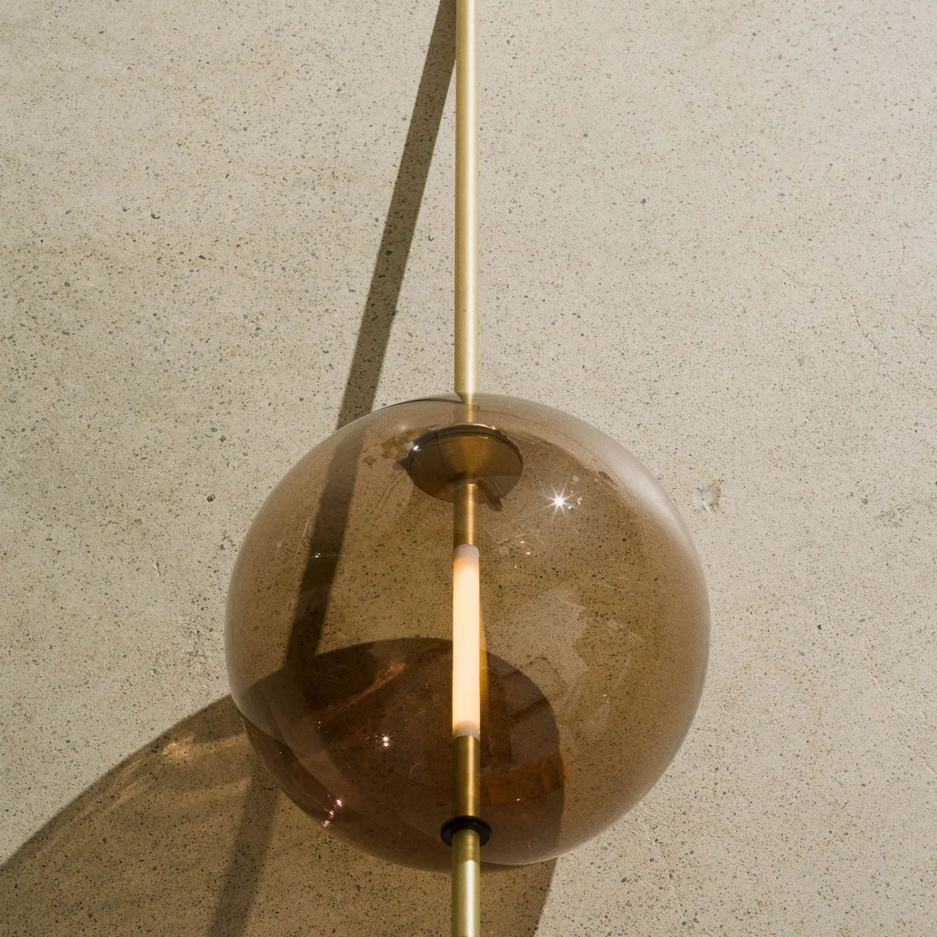 Kandinsky pendant ⌀45 | smoked grey
