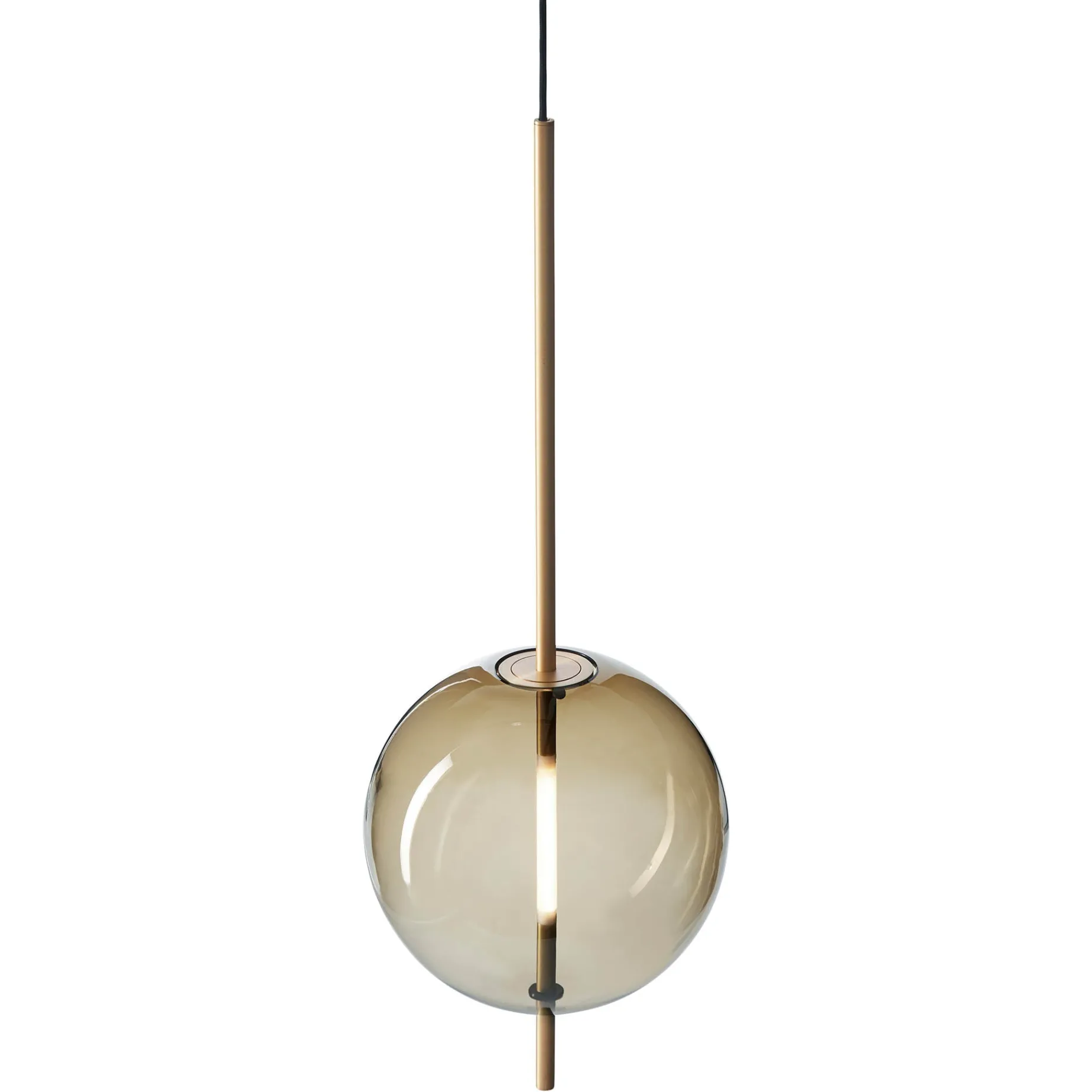 Kandinsky pendant ⌀45 | smoked grey
