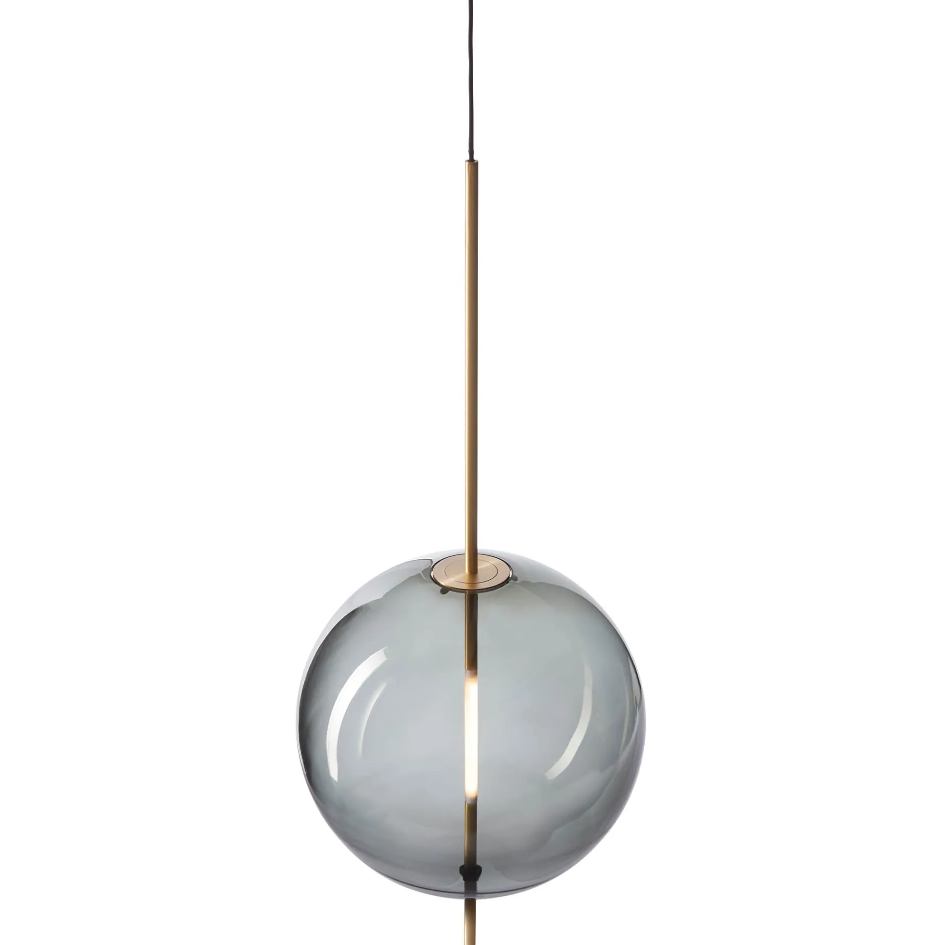 Kandinsky pendant ⌀45 | smoked grey