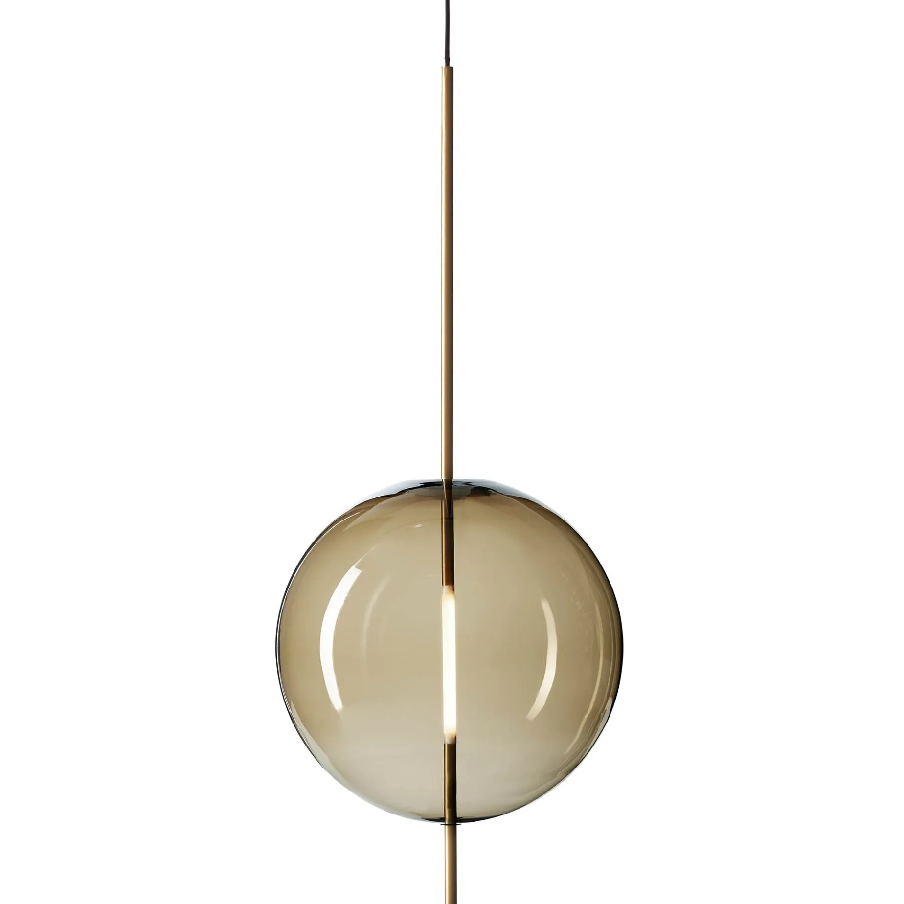 Kandinsky pendant ⌀45 | smoked grey