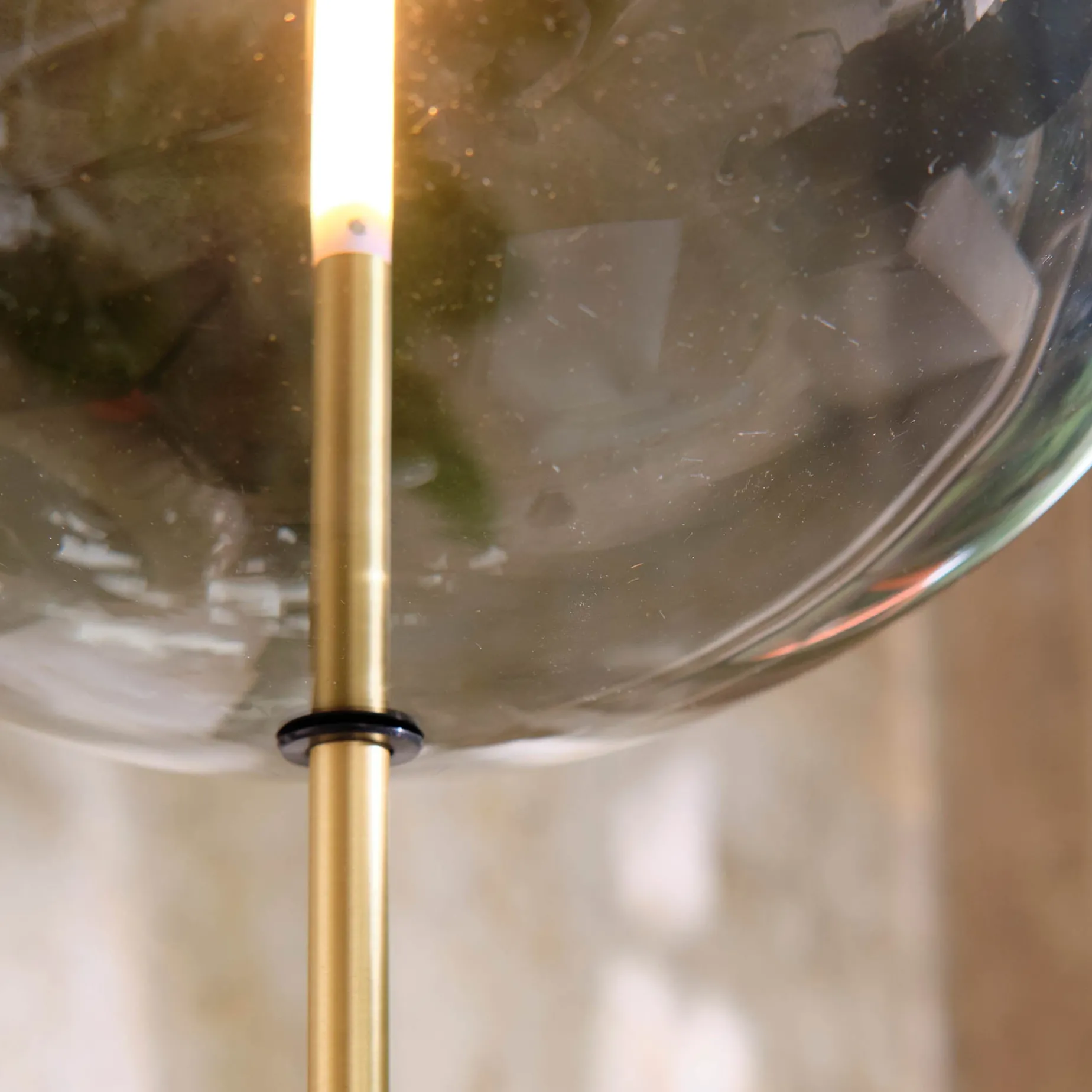 Kandinsky pendant ⌀30 | smoked brown