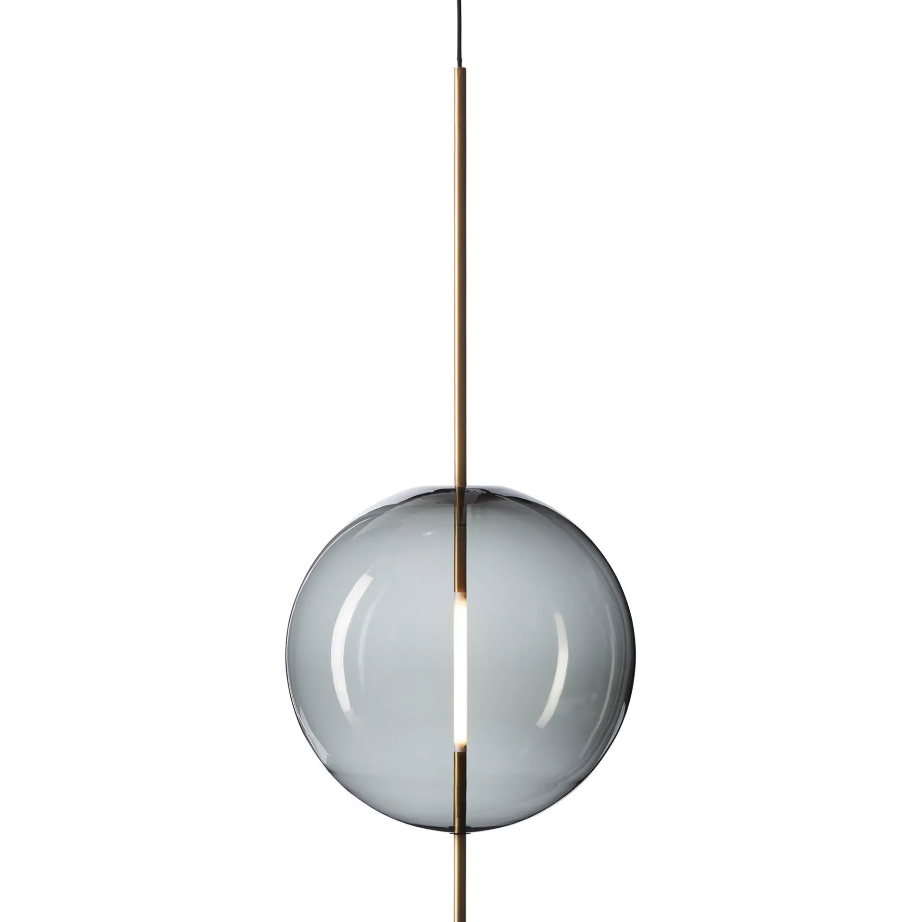 Kandinsky pendant ⌀30 | smoked brown