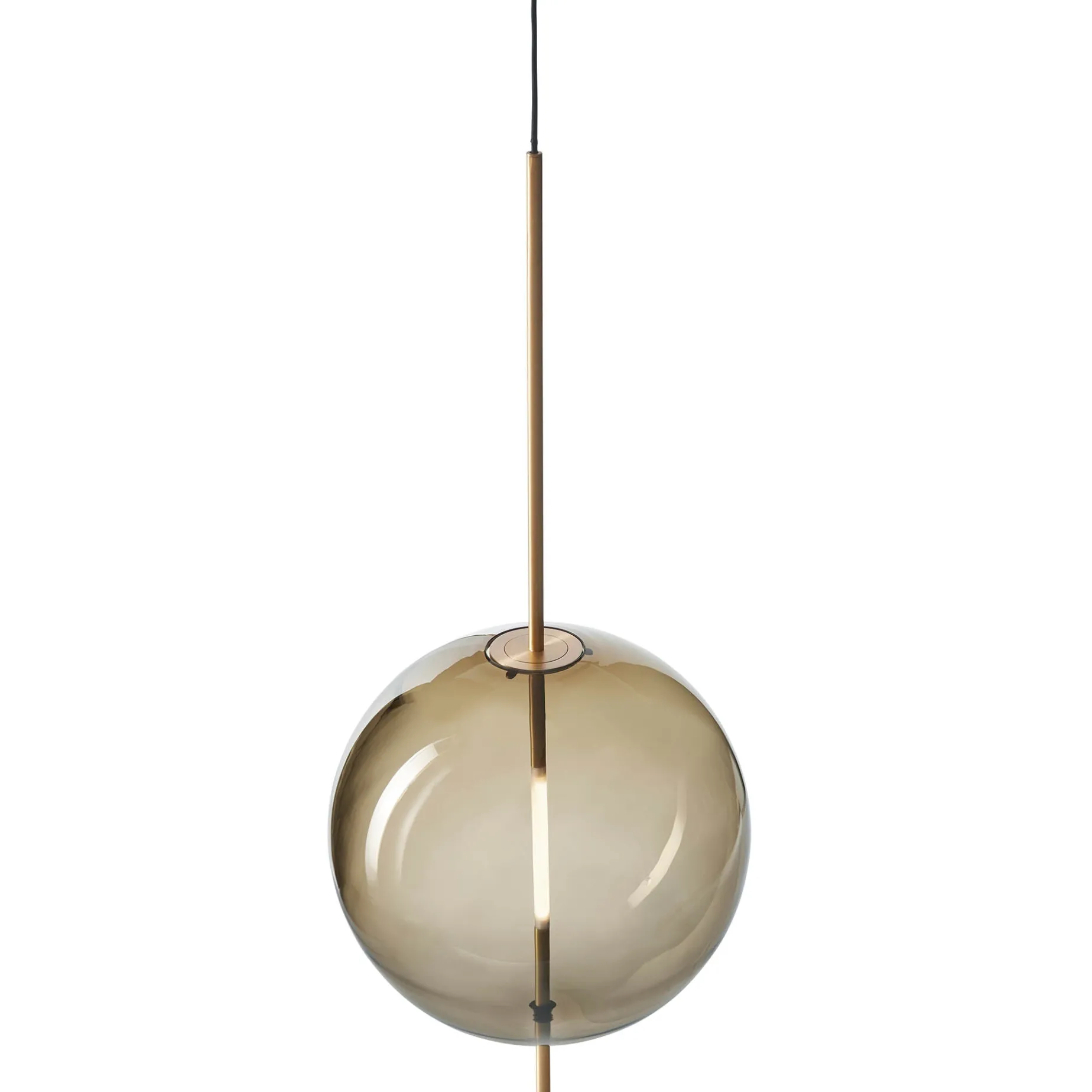 Kandinsky pendant ⌀30 | smoked brown