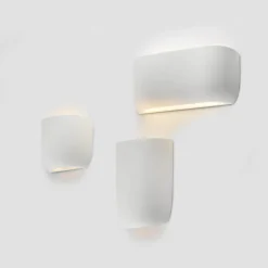 Kappu 158-250-300 | white plaster