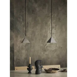 Kare pendant | blackened stainless steel