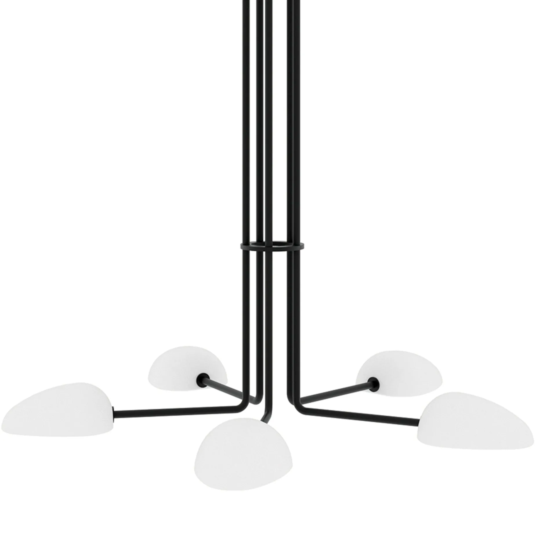 Kezo ceiling | matt black and white