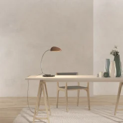 Kezo table | matt black and white