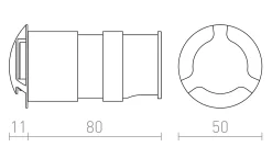 Kik 5 IP | white
