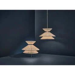 Kiku table ⌀35 | white cord